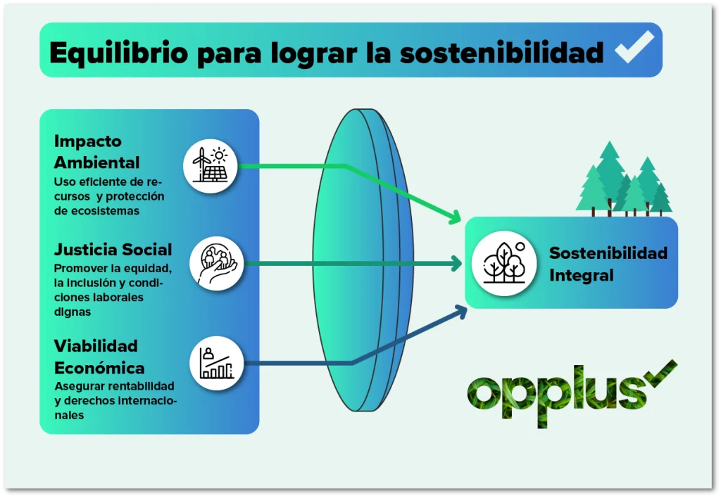 Impacto ambiental, justicia social y viabilidad económica