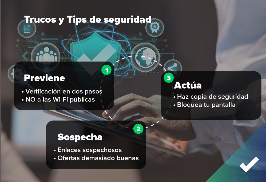 Algunos tips que te ayudarán a prevenir, actuar y sospechar de estas amenazas de ciberseguridad