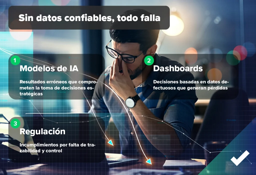 Calidad de los datos confiables para la toma de decisiones