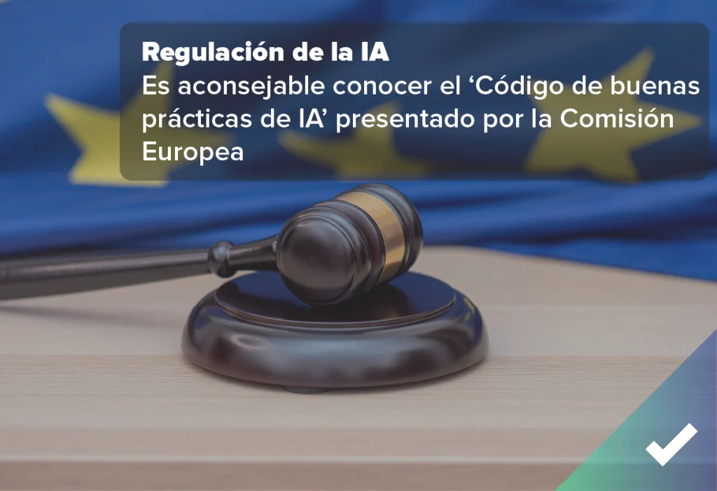 Inteligencia artificial y código de buenas prácticas